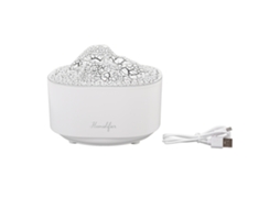 Difusor de Aroma Lareira 200ml S/MARCA com Chama LED, USB