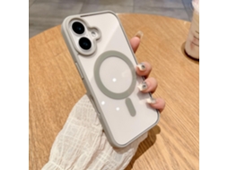Capa Magnética De Acrílico Para Iphone 17 Air