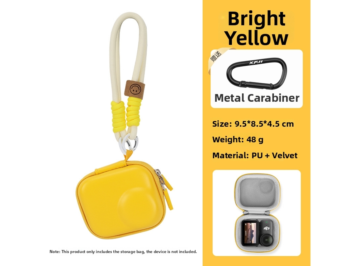 Bolsa de Ombro Portátil À Prova Dágua para Dji Osmo Nano À Prova de Choque HENTEN HOME Amarelo