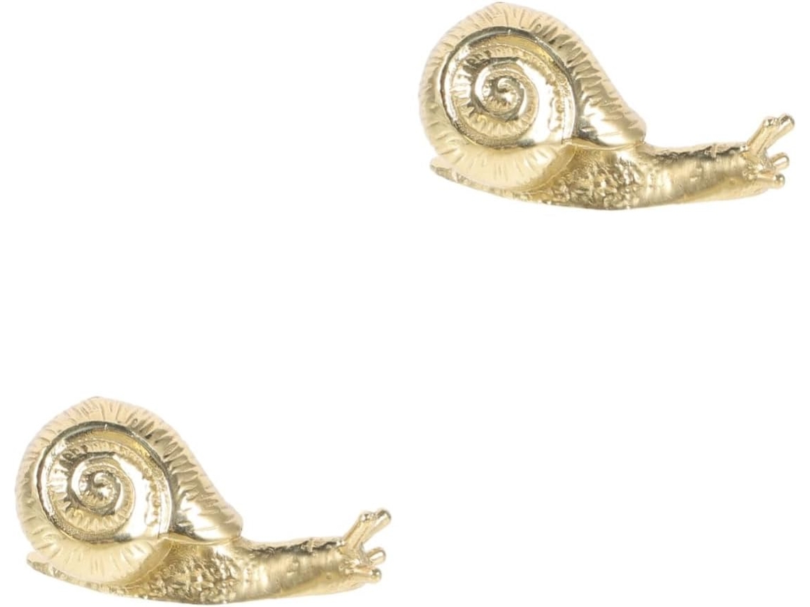 Conjunto De 2 Puxadores Em Formato De Caracol Para Portas De Armários Com Design Exclusivo.
