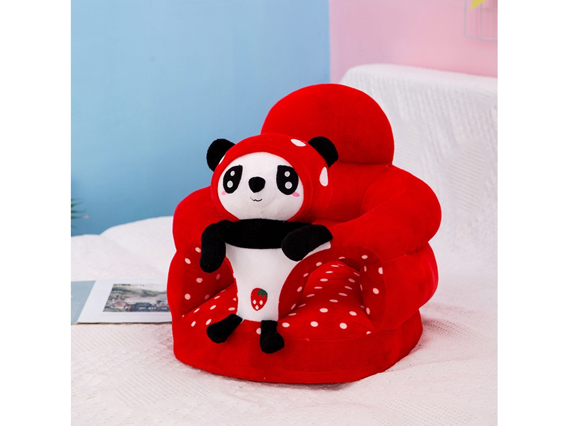 Cadeira Sofá Para Bebê Czhhmart, Com Suporte Lombar, Adequada Para Bebés De 6‑24 Meses Panda