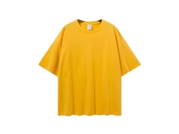 Camiseta De Algodão De Alta Qualidade Com Modelo Moderno E Conforto Diário - Ideal Para Diversas Ocasiões Amarelo