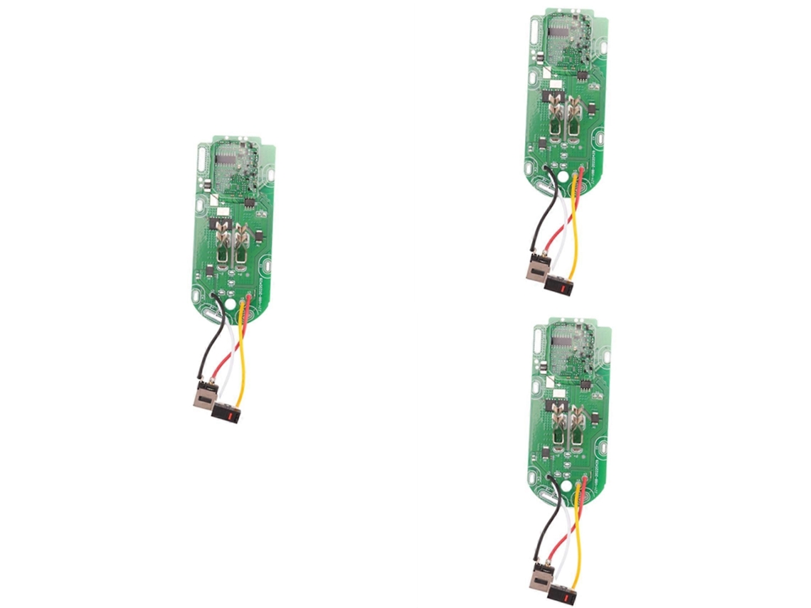 Acessórios para aspirador de pó: 3 unidades, 3 placas de circuito impresso (PCB) para proteção de bateria de íon-lítio de 21,6 V (V8).