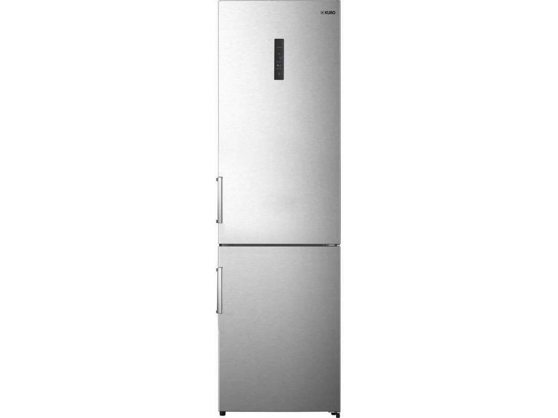 Frigorífico Combinado KUBO KBC9869 IX (No Frost - 185 cm - 307 L - Inox)