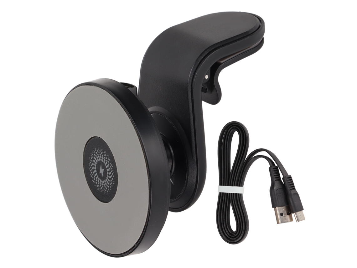 Aetheria carregador Sem Fio Magnético para Carro 360° Ventilador para Iphone 13/12/mini/pro com Sucção Forte