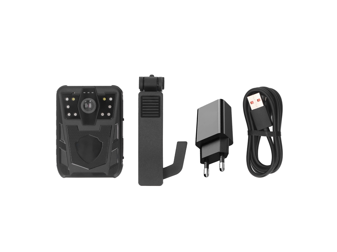 Gravador de Vídeo Portátil com Clip Costas Tela 2 Polegadas Detecção de Movimento 1080p Bateria 1500mah