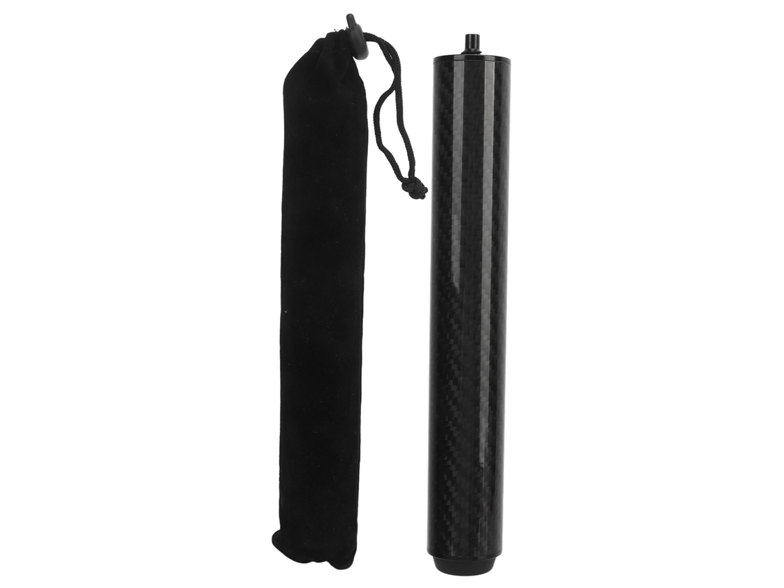 Laxiscreed Extensor De Taco De Bilhar Em Carbono De 8 Polegadas Para Melhorar O Alcance