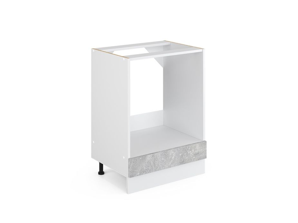 Armário de forno R-Line, 60 cm, PT Mármore, Concreto, Vicco