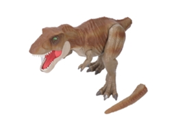 Primerox brinquedo Modelo Dinossauro Simulação Pintado À Mão Textura Clara Articulações Móveis Marrom