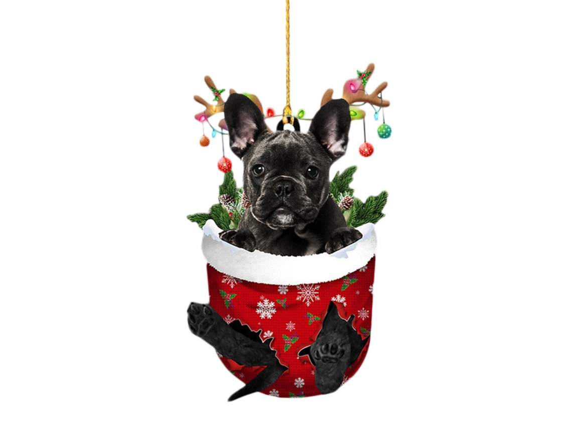 Caleçada de Natal com estampa de desenho animado, decorativa, para veículos e festas, LAXISCREED