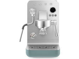 Máquina de Café Manual SMEG EMC02EGMEU Express (15 bar - Café moído e pastilhas- esmeralda mate)