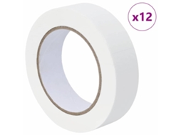 Conjunto 12 Fita Para Pintores Vidaxl Branco Papel (30mm X 50m)