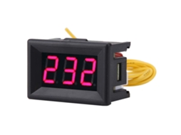 Voltímetro Digital Com Display Led Painel De Medição Tensão Ca 70-380v