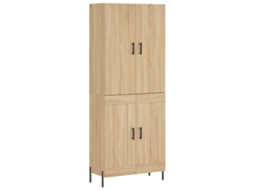 Guarda-roupa alto derivado de Madeira Cor Sonoma MAISON EXCLUSIVE (69,5x34x180 cm)