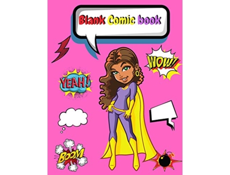 Livro Blank Comic Book for kids de Tony Reed (Inglês)