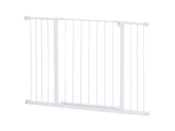 Portão de escada sem furar, extensão 10-15cm, 76-101cm, branco | S/MARCA