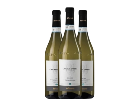 Vinho branco OSCAR BOSIO Chardonnay Langhe (0.75 L - 3 Unidades)