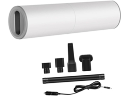 Aspirador De Pó Portátil Para Carro Mikinona, Branco, Aspirador De Mão Para Carro, Aspirador Portátil