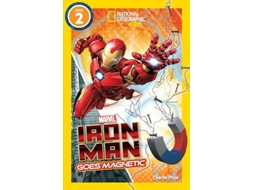 Livro National Geographic Readers Marvels Iron Man Goes Magnetic de National Geographic Kids (Inglês)