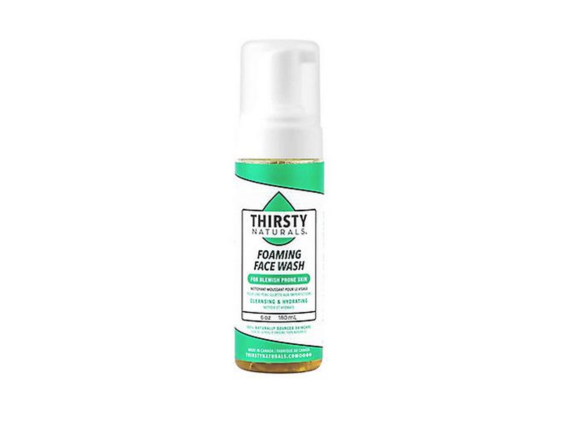 Sabonete Facial Espumante Thirsty Naturals, 170 Gramas (pacote Com 2)