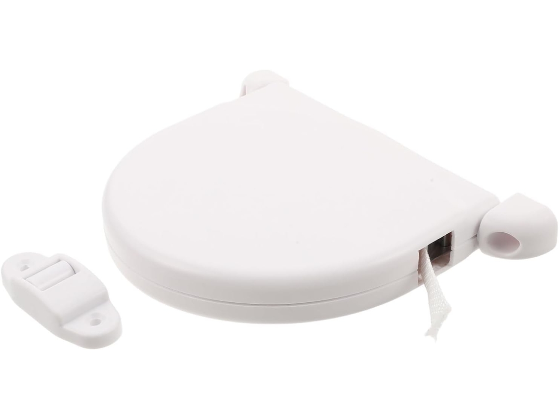 Mecanismo Para Persiana Rolô Frcolor Com Fita Anti Quebra De 14mm, Fácil Instalação E Operação Suave, Plástico Branco