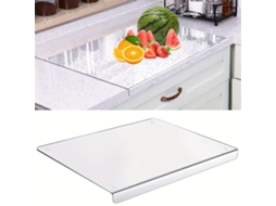 Tábua De Corte Com Borda Para Mesa, 39 × 33 Cm, Antiderrapante, Dupla Face, Para Uso Doméstico, Confeitaria E Organização Da Cozinha