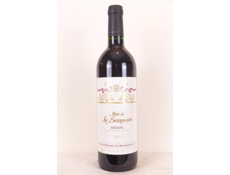 Vinho Tinto MISE DE LA BARONNIE 2002 (75 cl - 1 unidade)