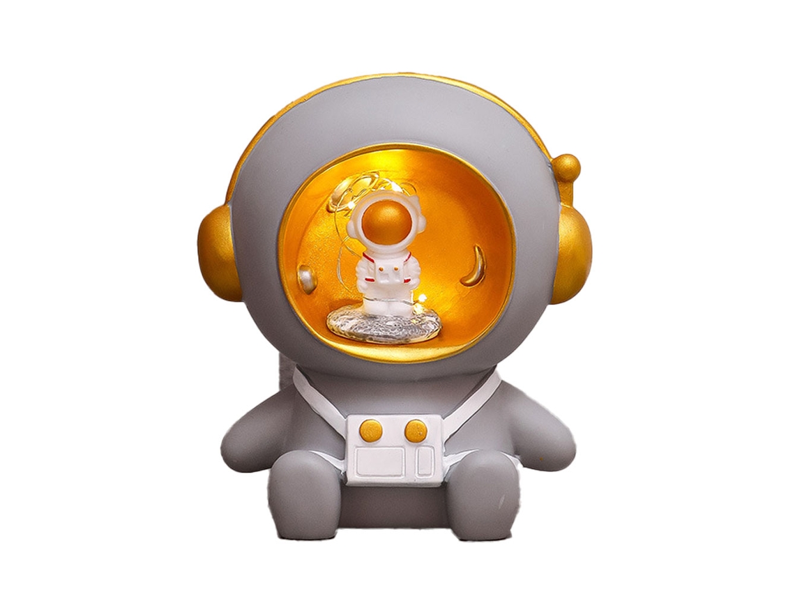 Luz Noite Banco de Porquinho Astronauta Brinquedo Inquebrável Presente para Crianças e Adultos NEVEANCE