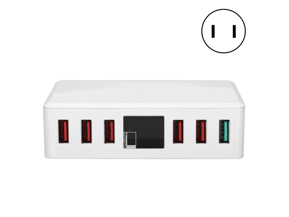 Carregador Usb LAXISCREED com Display Digital e Fast Charge