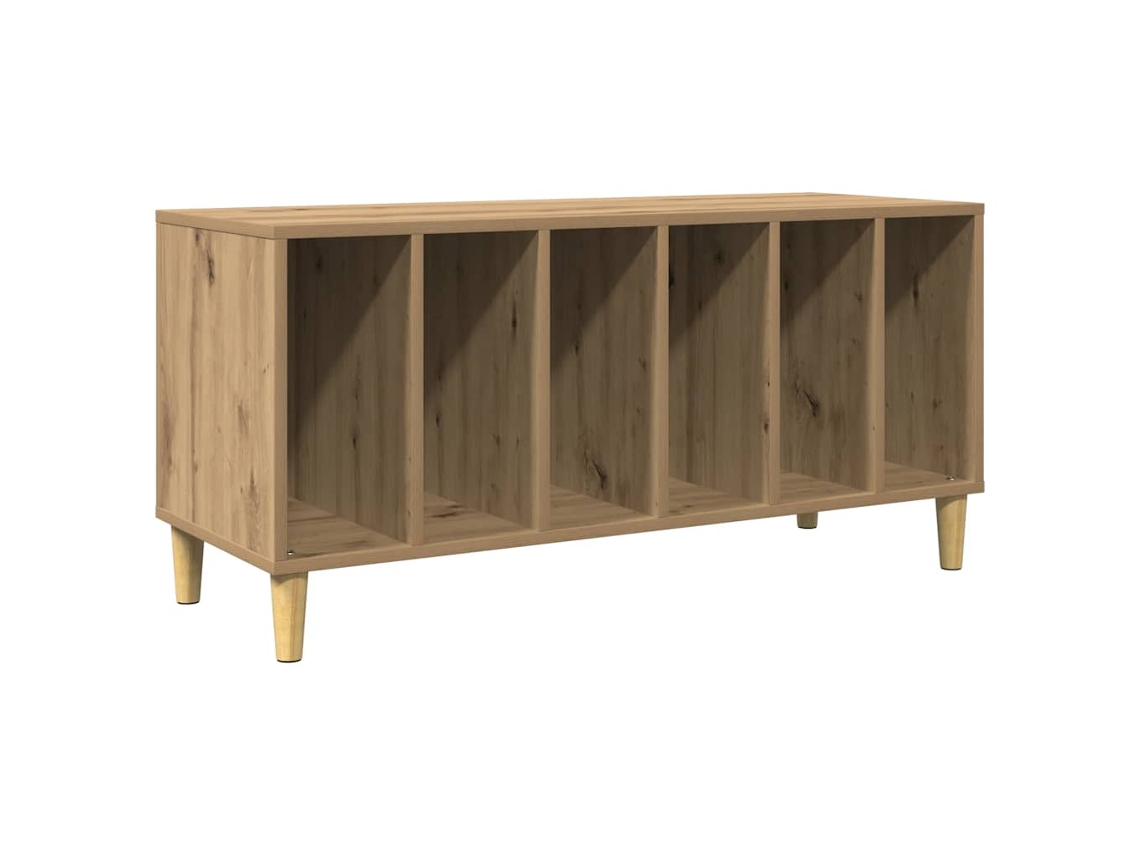 Record Cabinet, Record Cabinets Vidaxl Marrom Madeira Processada (n/a)