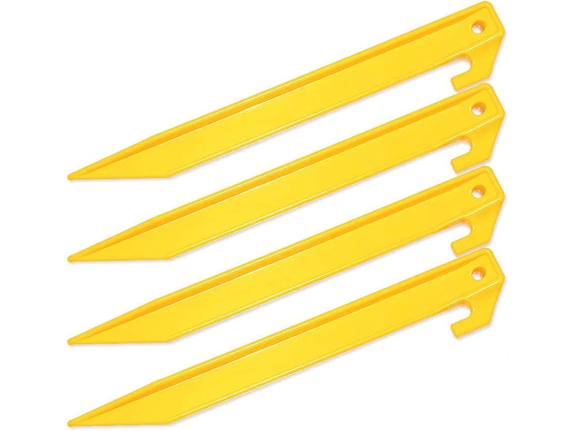Estacas De Plástico Para Barraca De Camping, 30 Cm