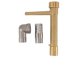 Chave De Válvula De Irrigação Rápida G3/4 Latão Inox