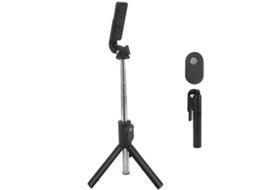 Lurelia Tripé Para Selfie Bluetooth, Com Controlo Remoto, Extensível, Até 10m, Rotação 360°, Para Telemóvel