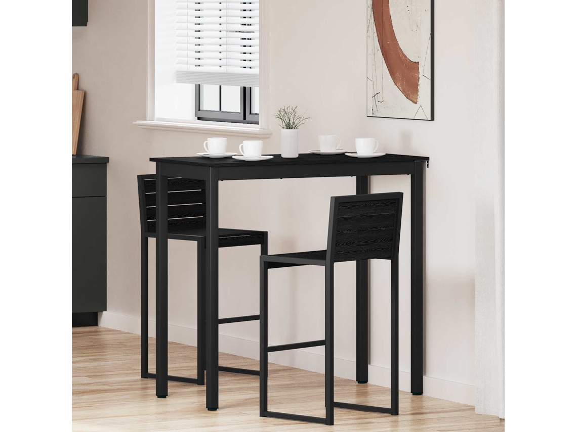 Vidaxl Mesa De Bar Em Pé Derivados De Madeira Retangular