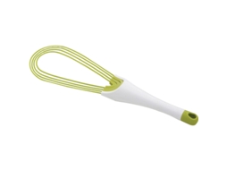Batedor Twist, Batedor Plano E De Balão, Adequado Para Panelas Antiaderentes, Silicone, Verde