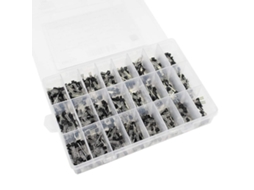 Kit de Transistores TO 92 840 Peças 24 Valores PNP/NPN | S/MARCA