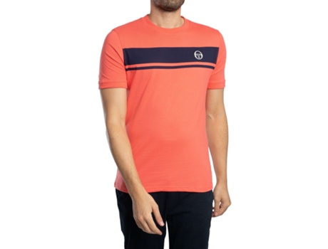 T-shirt De Homem Sergio Tacchini Mestre Algodão Azul (m)