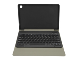 Teclado Sem Fio À Prova Dágua Com Design Ergonômico E Capa De Pu Para T40 Plus. Everley891