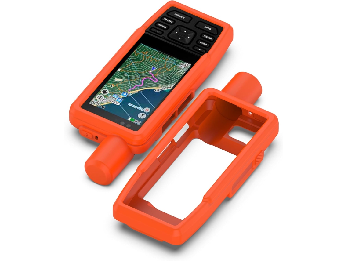 Coque Compatível Com Garmin Gpsmap H1i Plus, Proteção Antichoc E Capa De Silicone Para Traqueur Gps