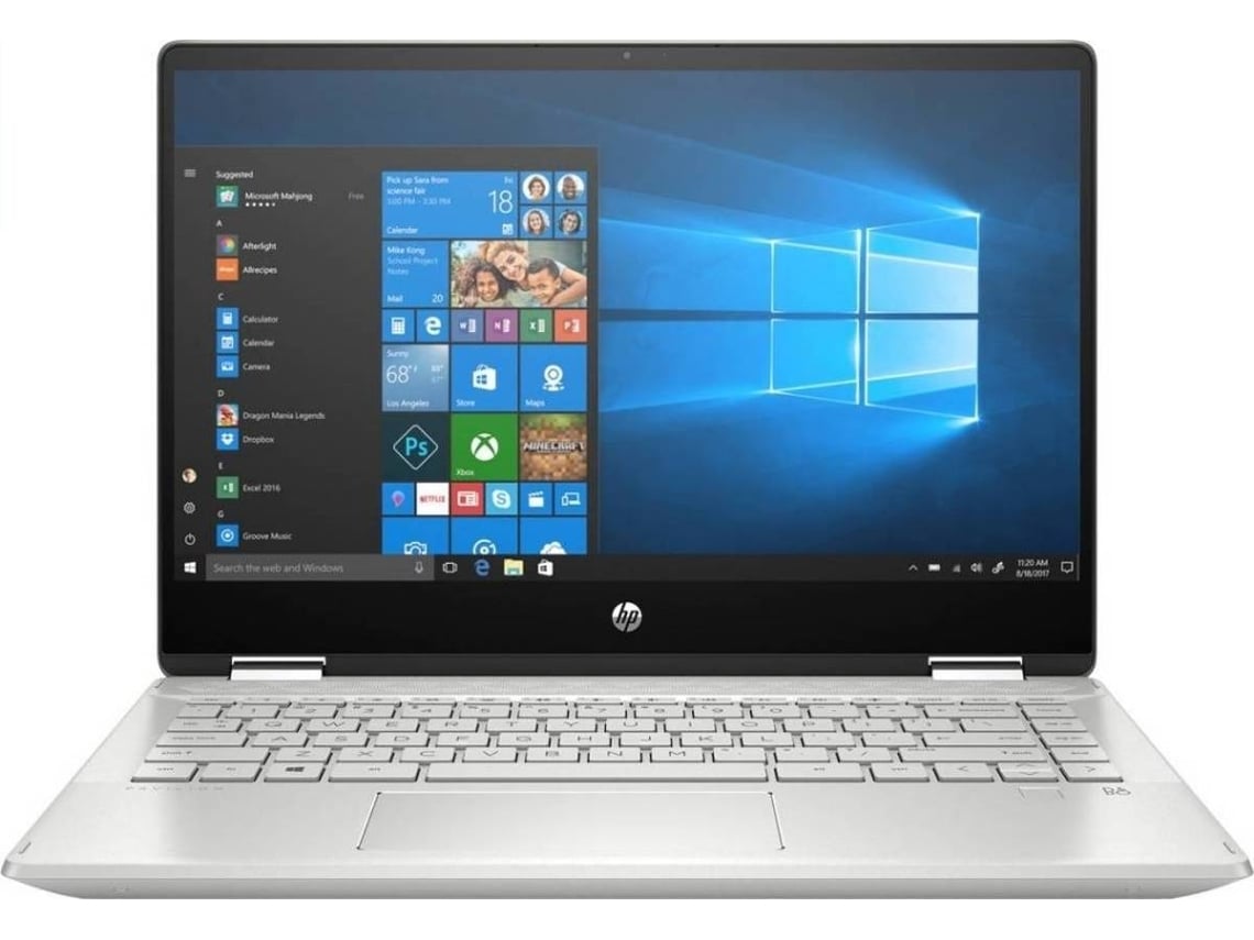 Portátil Híbrido HP Pavilion x360 14DH0002NP 6EM38EA (Outlet Grade A 14'' Intel Core i3 Portátil Híbrido HP Pavilion x360 14DH0002NP 6EM38EA (Outlet Grade A 14'' Intel Core i3