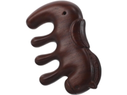 Caneta massageadora capilar de sândalo, ferramenta portátil para cabelo