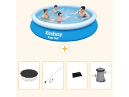Bestway Piscina Bestway Fast Set Redonda - 366x76 Cm - 5-peças S67