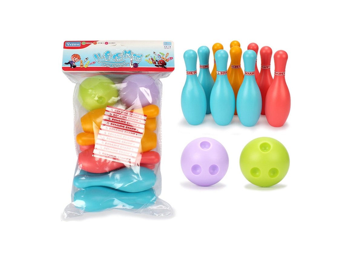 Mali conjunto de Brinquedo de Boliche para Crianças Jogo de Boliche Indoor Outdoor para Meninos e Meninas