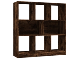Book Cabinet, Book Cabinets Vidaxl Marrom Madeira Processada (n/a)