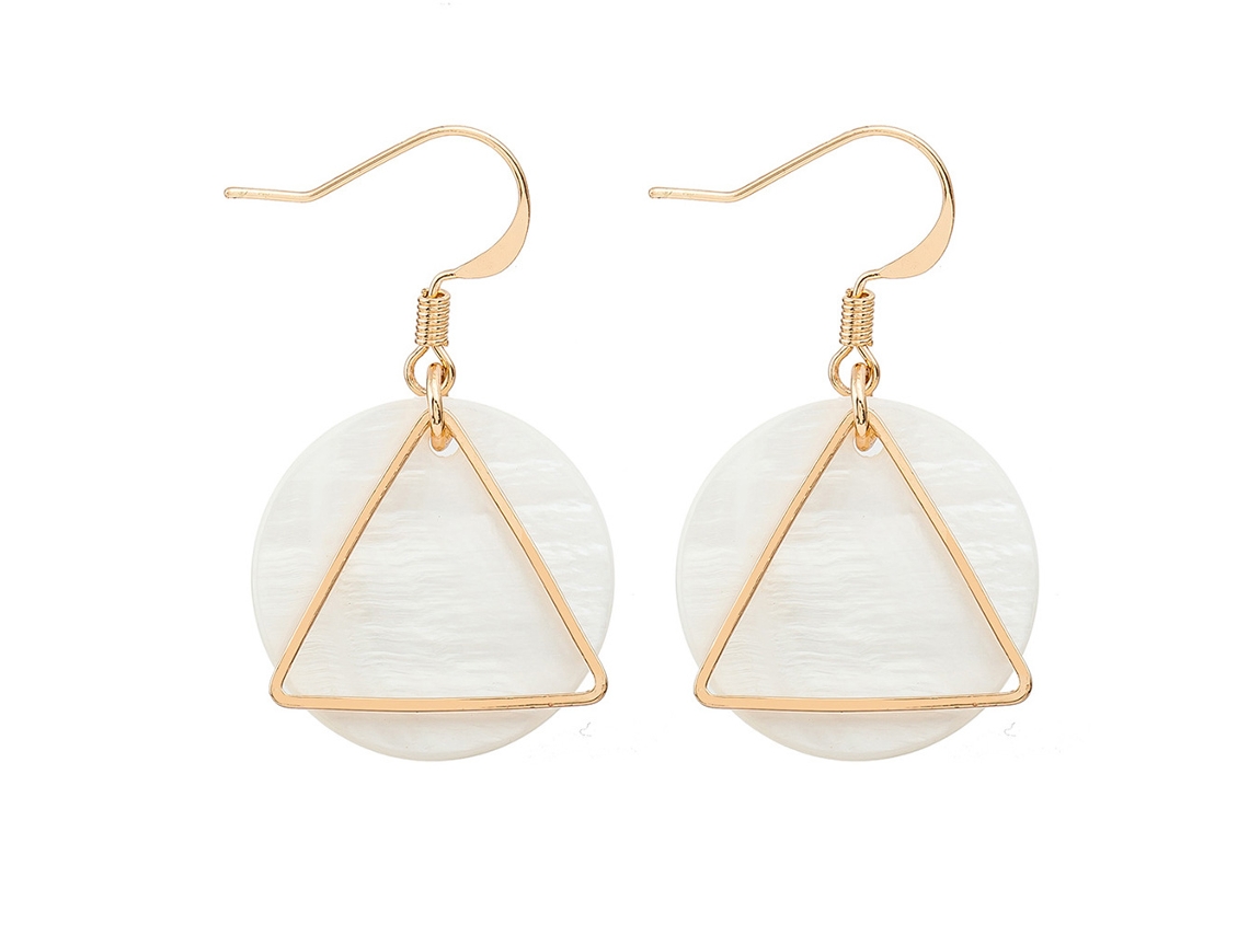 Brincos De Ouro Elegantes Presente Ideal Para Você