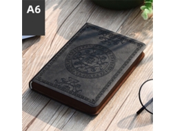 Caderno De Couro Vintage, Diário De Viagem, Negócios, Agenda, Presente Ideal