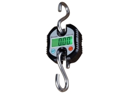 Báscula De Grúa Digital 150kg Com Precisão Dupla, Display Lcd Mini E Gancho De Aço Inoxidável