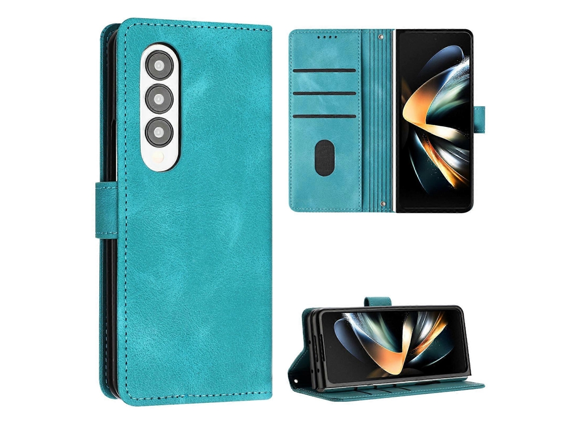 Capa De Celular Dobrável Em Couro Com Cordão E Triângulo Dream