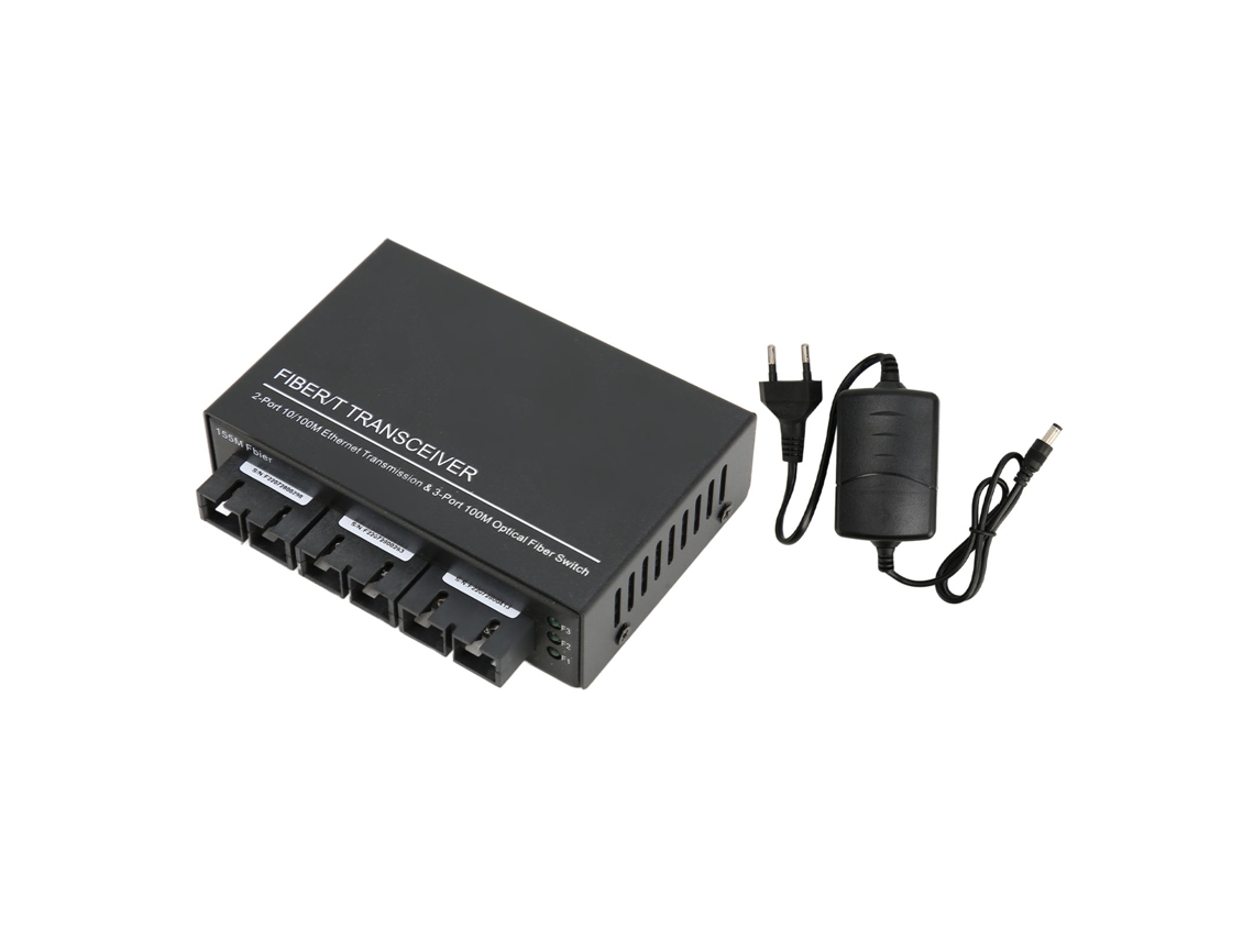 Conversor de Switch Ethernet LAXISCREED 1310nm 100mbps