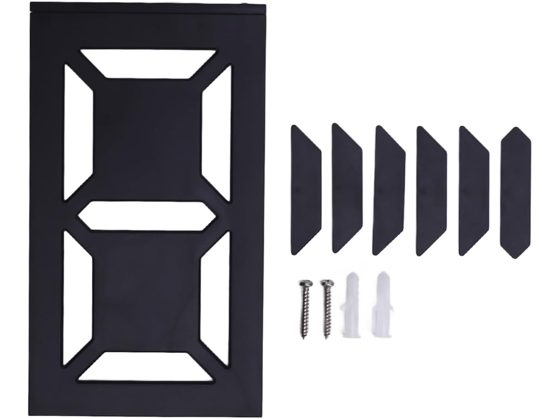 Número Residencial Luminoso Led Solar 5050rgbw Com Mudança De Cor, Ip55, Alimentado Por Energia Solar